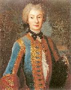 Louis de Silvestre Anna Orzelska in riding habit. oil painting picture wholesale